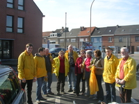 N-VA Asse team na de actie